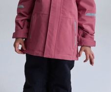 Polarn O. Pyret Pink Waterproof Shell Stormy Jacket