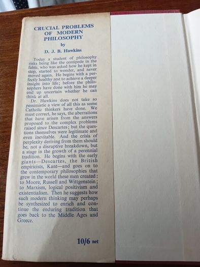 Crucial Problems of Modern Philosophy, 1957
