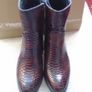 Ladies ankle boots,Brown leather ankle boots,free post,Size 36. boots Image 6