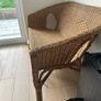 Wicker Two Seat Chair Image 2
