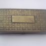 a  antique shaven kit in a brass box1st world war Image 4