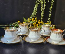 Elizabethan Fine Bone China Coffee Cups Sets