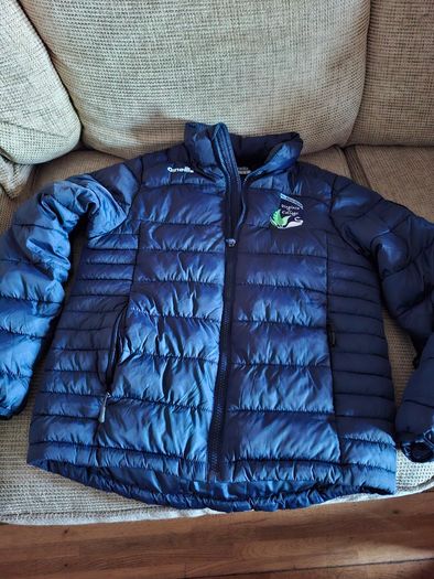 Virgjnia College School O'Neill's puffer jacket xs age 10/11