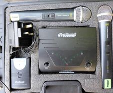 wireless microphone set