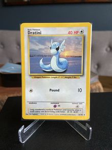 Pokemon Base set Dratini 26/102 Near Mint Condition