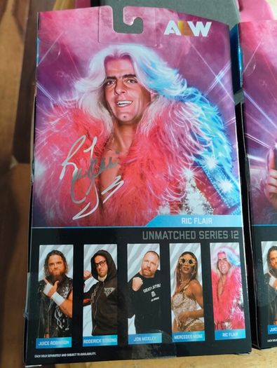 Wwe Aew Ric Flair Unmatched Series 12 #90 And #96 Chase