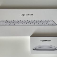 Apple Magic Mouse and Keyboard