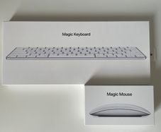 Apple Magic Mouse and Keyboard