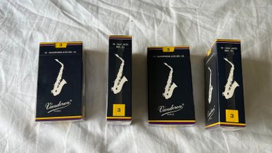 Vandoren Alto Saxophone Reeds Strength 3