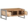 Coffee Table 95x50x40 cm Rough Mango Wood Image 5