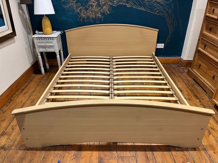 King size bed frame