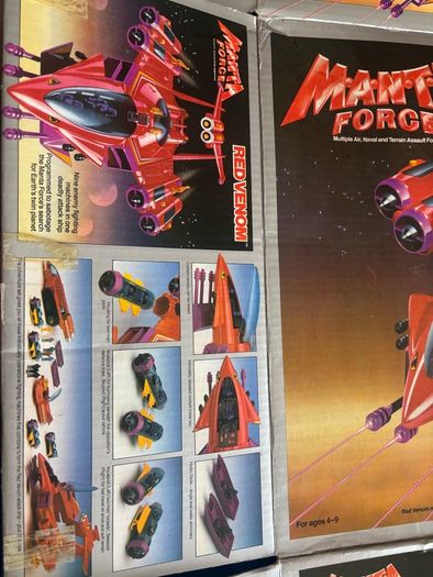 Boxed Manta Force Collection