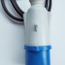 GEWISS GW 60 015Straight Plug 32AMP, 220-250 V, IP44, 2P+E with cable Image 3