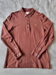 Farah Long Sleeve Polo