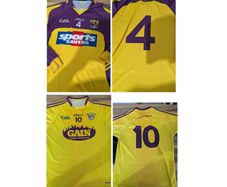 wexford GAA match worn jersey rare Long sleeve
