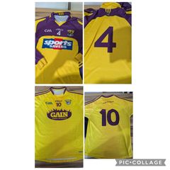 wexford GAA match worn jersey rare Long sleeve