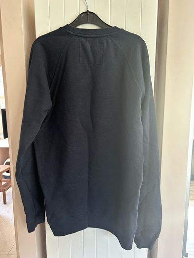 Jack Wills navy round neck printed jumper
