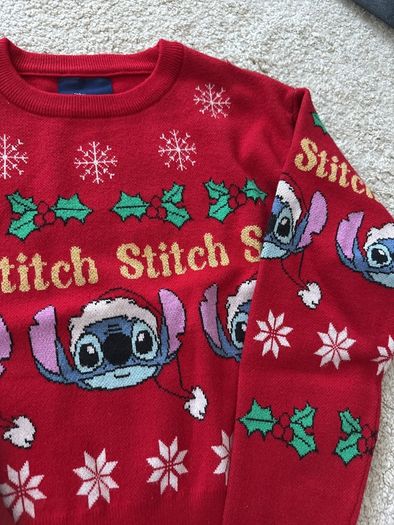 Stitch Christmas jumper (10-11y/146cm)