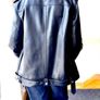 Stradivarius oversized faux leather biker jacket black - Size M Image 9