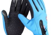 Thermal Cycling Gloves Waterproof Winter Gloves with Touchscreen | Size M