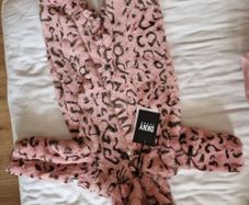 BNWT DKNY baby girl all in one pink snow suit