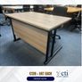 20 X Ex-Corporate 1200mm Office Desks - Urban Oak Image 2