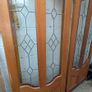 double interior doors with glass panels Image 3