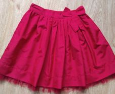 Occasional Red Skirt.  Age 7-8
