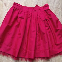 Occasional Red Skirt.  Age 7-8