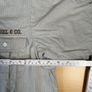 Diesel Embroidered Short Sleeve Button Up Shirt - Mens Sz M - Blue Grey Stripe Image 6