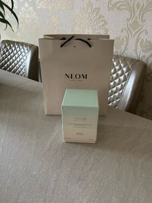 Neom Luxury  ceramic candle . New