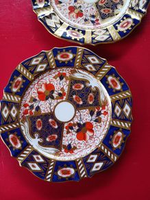 1870- 1876, Davenport, Longport,Staffordshire, Imari,side plates by 2