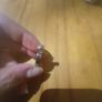 Silver mother of pearl pendant Image 5