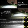 MINI H7 H11 LED Headlight Replacement Bulbs Bulb Conversion Kit 200W 48000LM 6000K Hi/Lo Beam Lamps Image 6