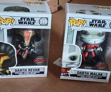 Darth Revan & Darth Malak Funko pops