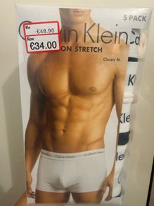 Calvin Klein CK (5 pack) low rise trunks