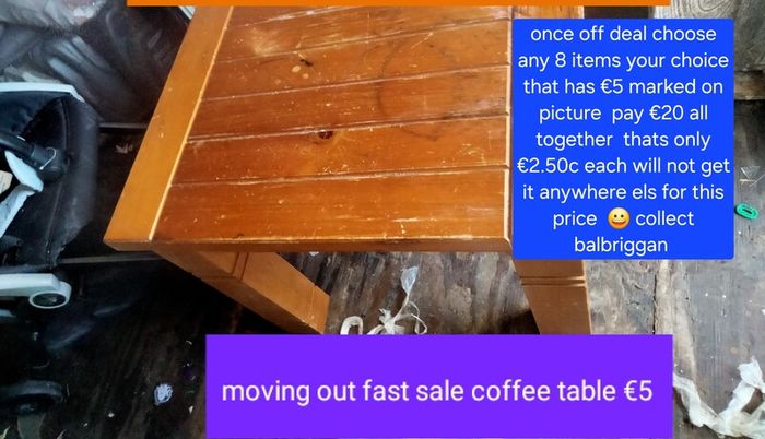 Moving out