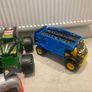 Hot Wheels Monster Trucks collection with transporter and track Image 4
