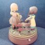 Antique ANRI Its a Small World Music Box Image 7