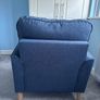 Navy Armchair from Next Image 2