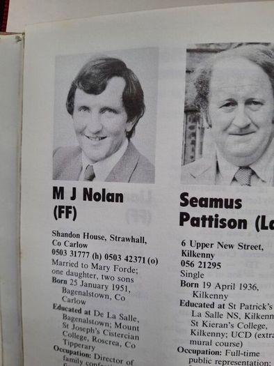 Vintage Irish Politics In Ireland In The 80's Magill Election February  1987 Annual Campaign  , Full Results  Td's  Profiles