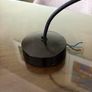 Black bowler hat ceiling light Image 4