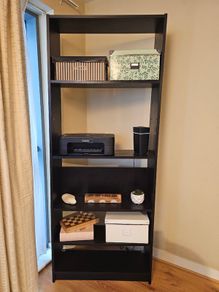 Black Bookshelf