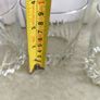 Multi-Purpose Crystal Beverage Tumbler Drinking Glass Set of 4 each 2 matching not stamped.. Image 5