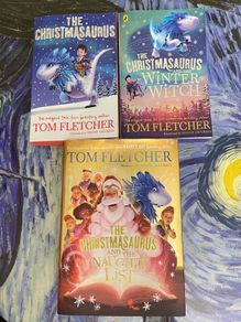 Christmasaurus books - Tom Fletcher