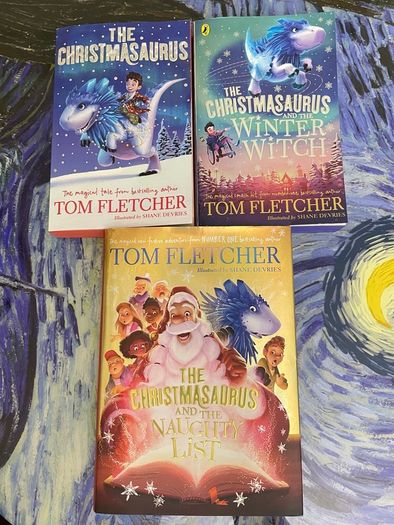 Christmasaurus books - Tom Fletcher