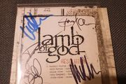 LAMB OF GOD: Resolution CD (Fully Autographed)