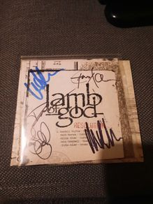 LAMB OF GOD: Resolution CD (Fully Autographed)