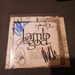 LAMB OF GOD: Resolution CD (Fully Autographed)