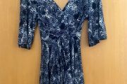 Black And Grey Leopard Skin Dress